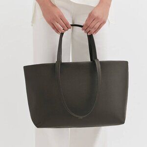 Cuyana Small Easy Tote, Dark Olive